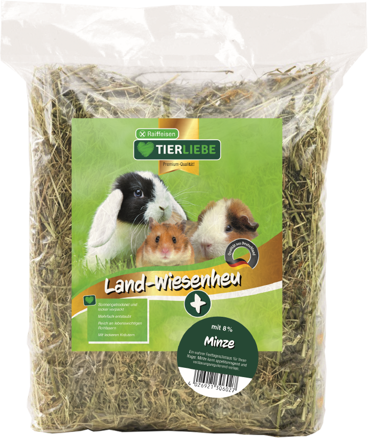 TIERLIEBE Landwiesenheu Minze